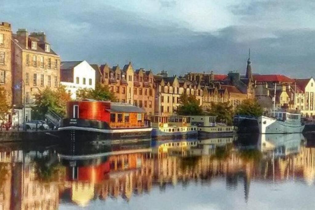 My Waterfront Apartment, Views Over Water Of Leith 爱丁堡 外观 照片